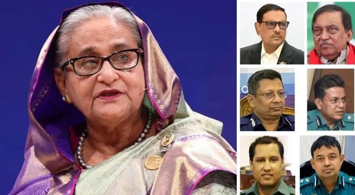সাবেক প্রধানমন্ত্রী শেখ হাসিনাসহ সাতজনের বিরুদ্ধে মামলা 